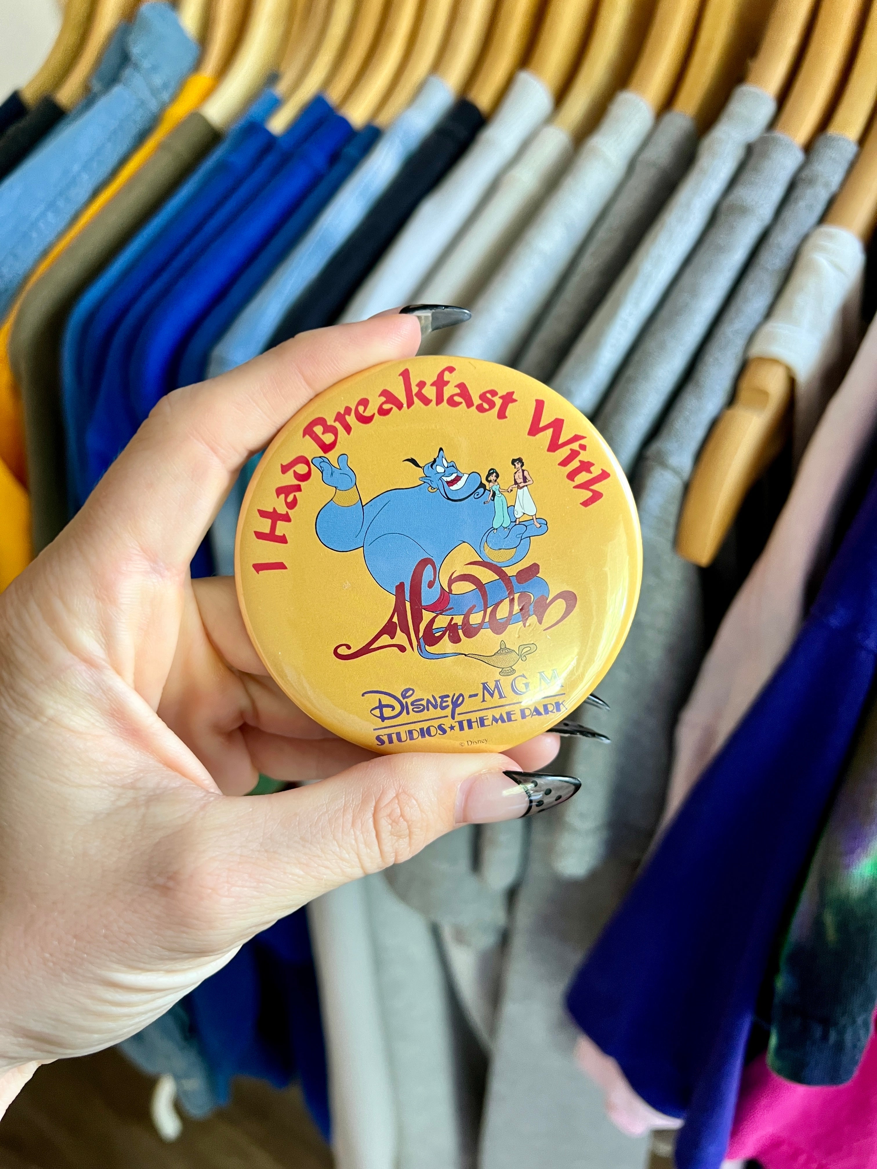 297 -I Had Breakfast w/ Aladdin MGM Studios Button
