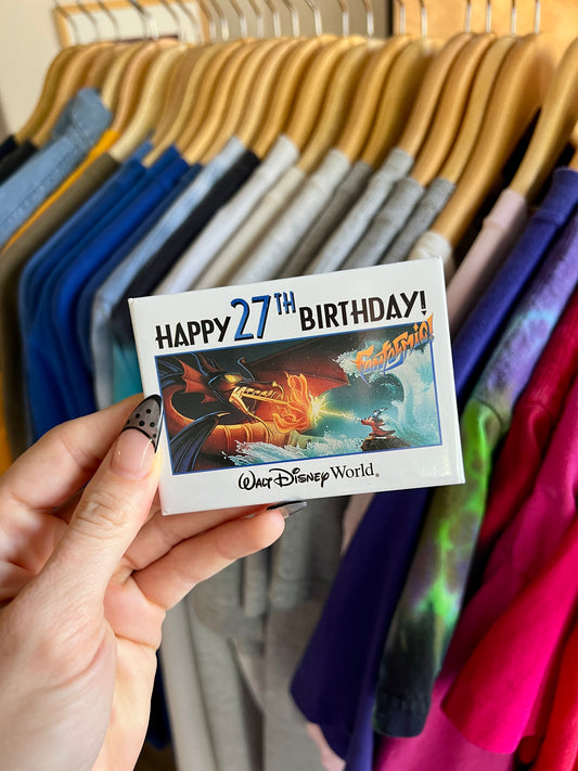 Happy 27th Birthday Fantasmic! Button