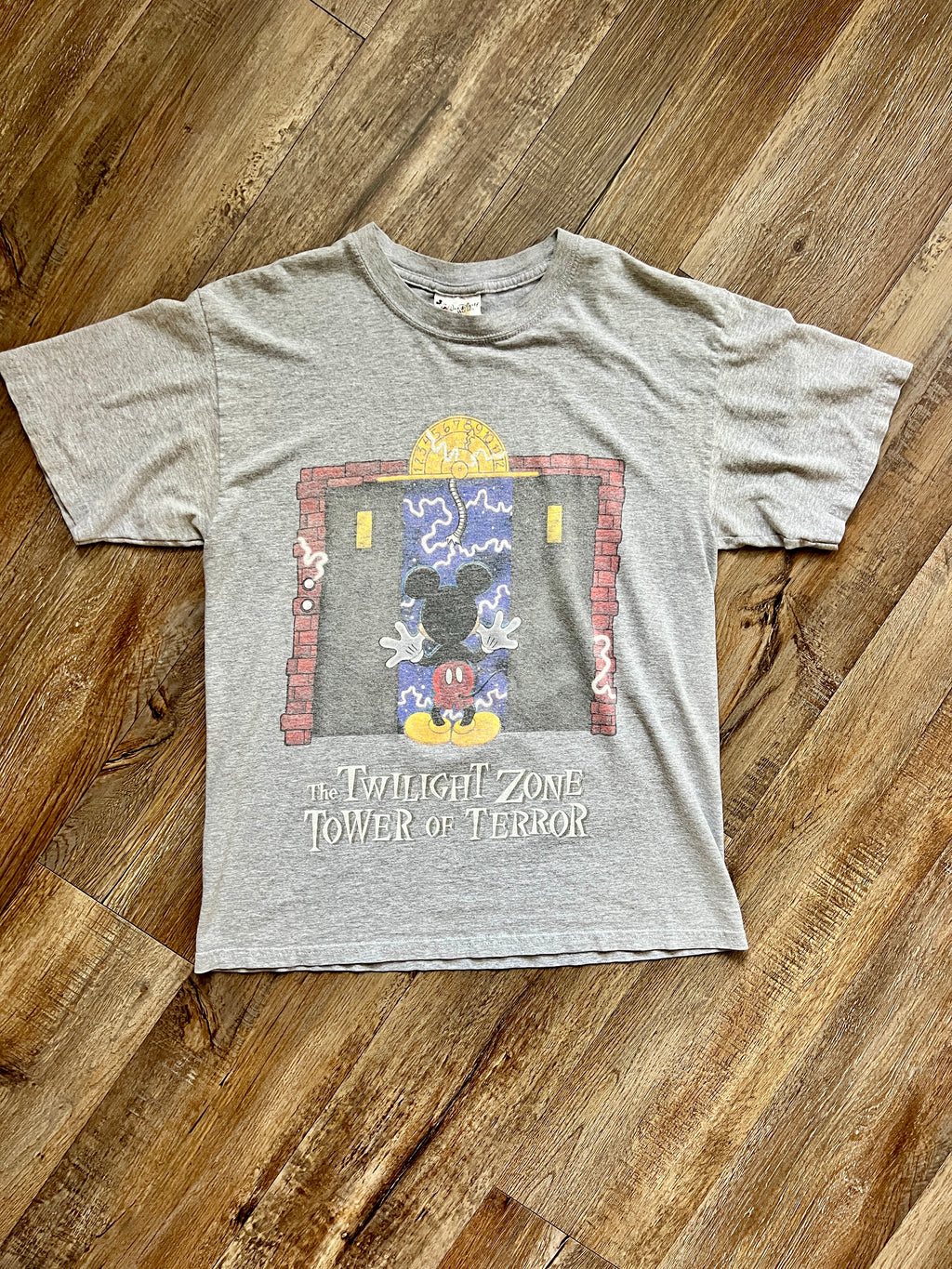 266 -Grey Tower of Terror I Suggest You Take the Stairs Tee - L