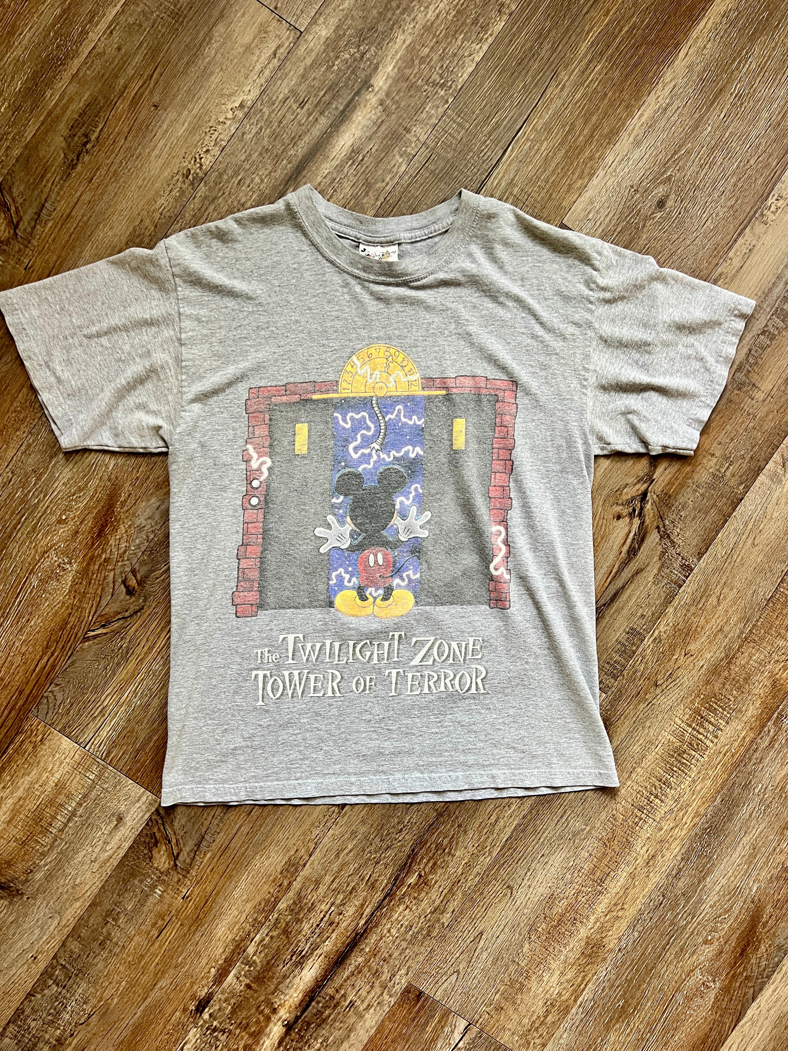 266 -Grey Tower of Terror I Suggest You Take the Stairs Tee - L