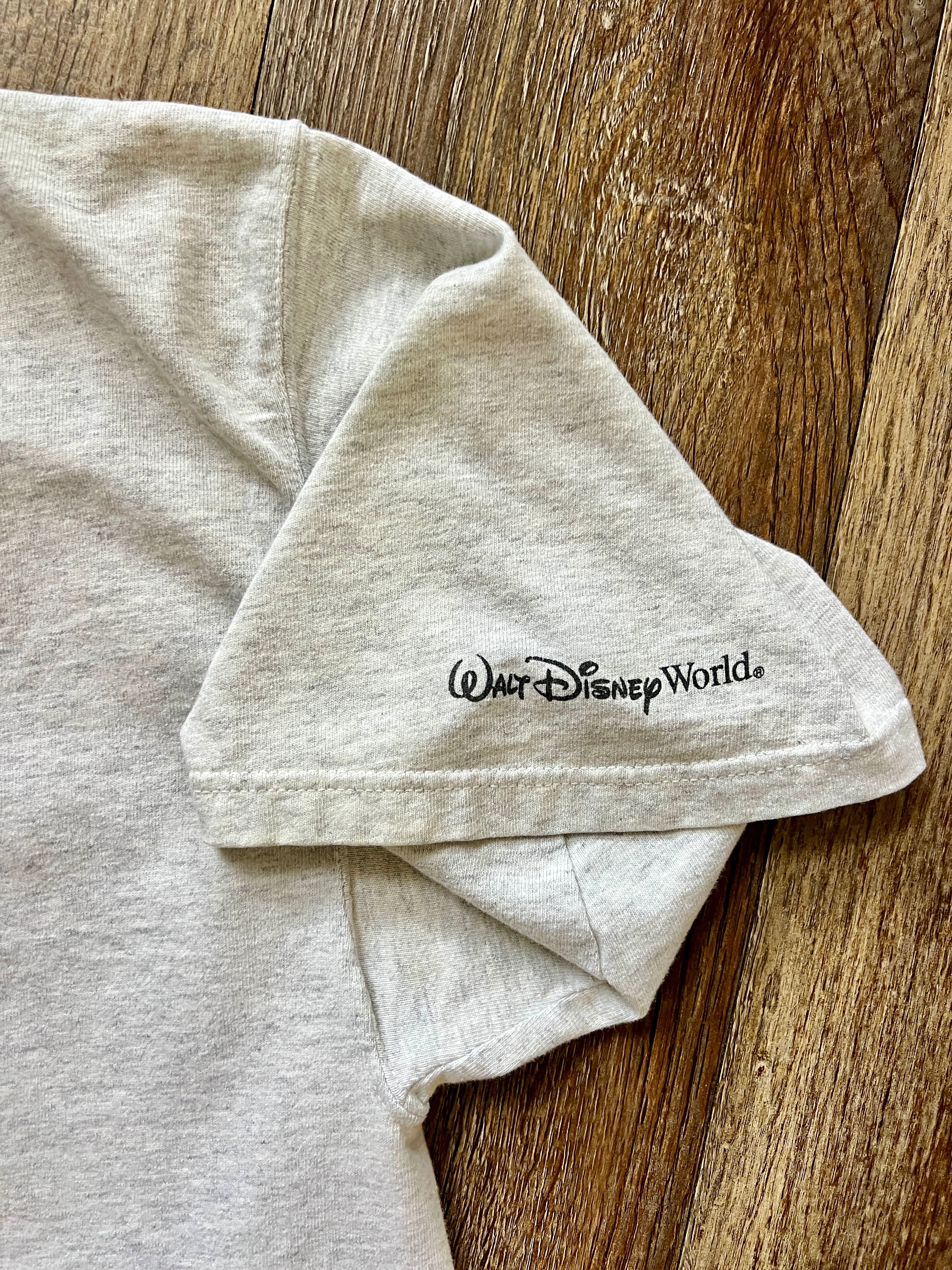 859 - Heather Grey Embroidered EPCOT Logo Pocket Shirt - XL
