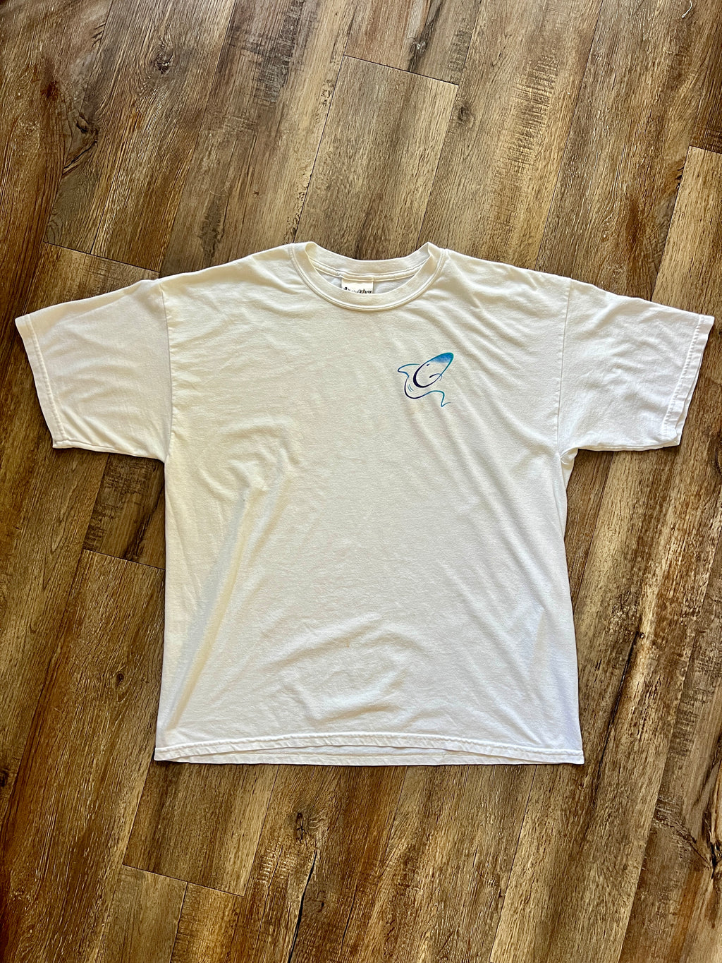 860 - White EPCOT Dive Quest Shirt - XL