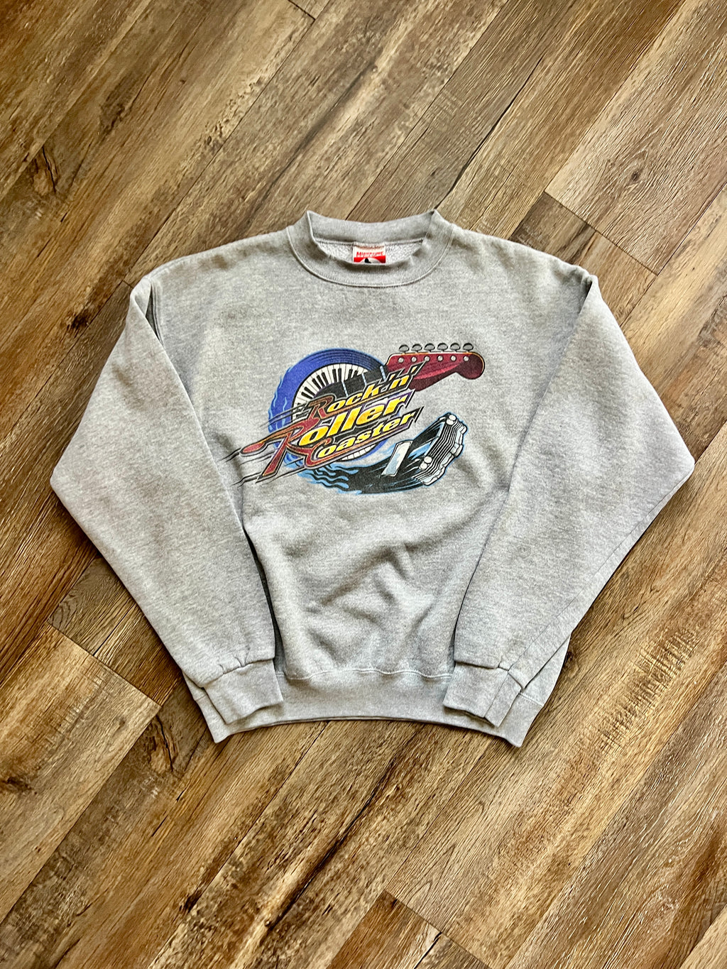 264 -Grey RNRC Logo Crewneck - M