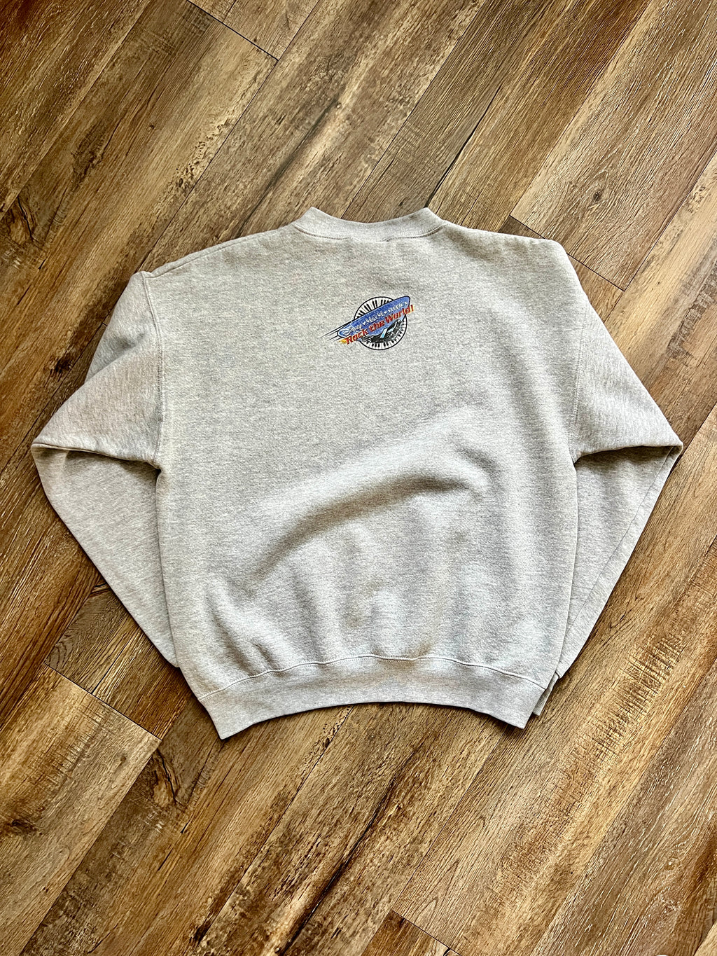264 -Grey RNRC Logo Crewneck - M