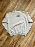 264 -Grey RNRC Logo Crewneck - M