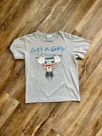 263 -Grey California Screamin' Get A Grip Tee - M