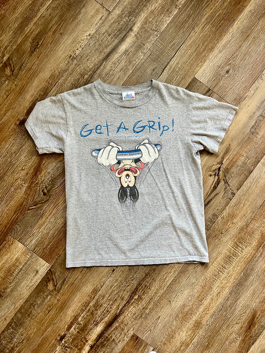 263 -Grey California Screamin' Get A Grip Tee - M