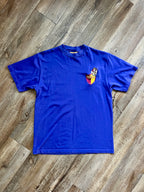 260 - Purple Embroidered Quasimodo Hunchback of Notre Dame Tee - L