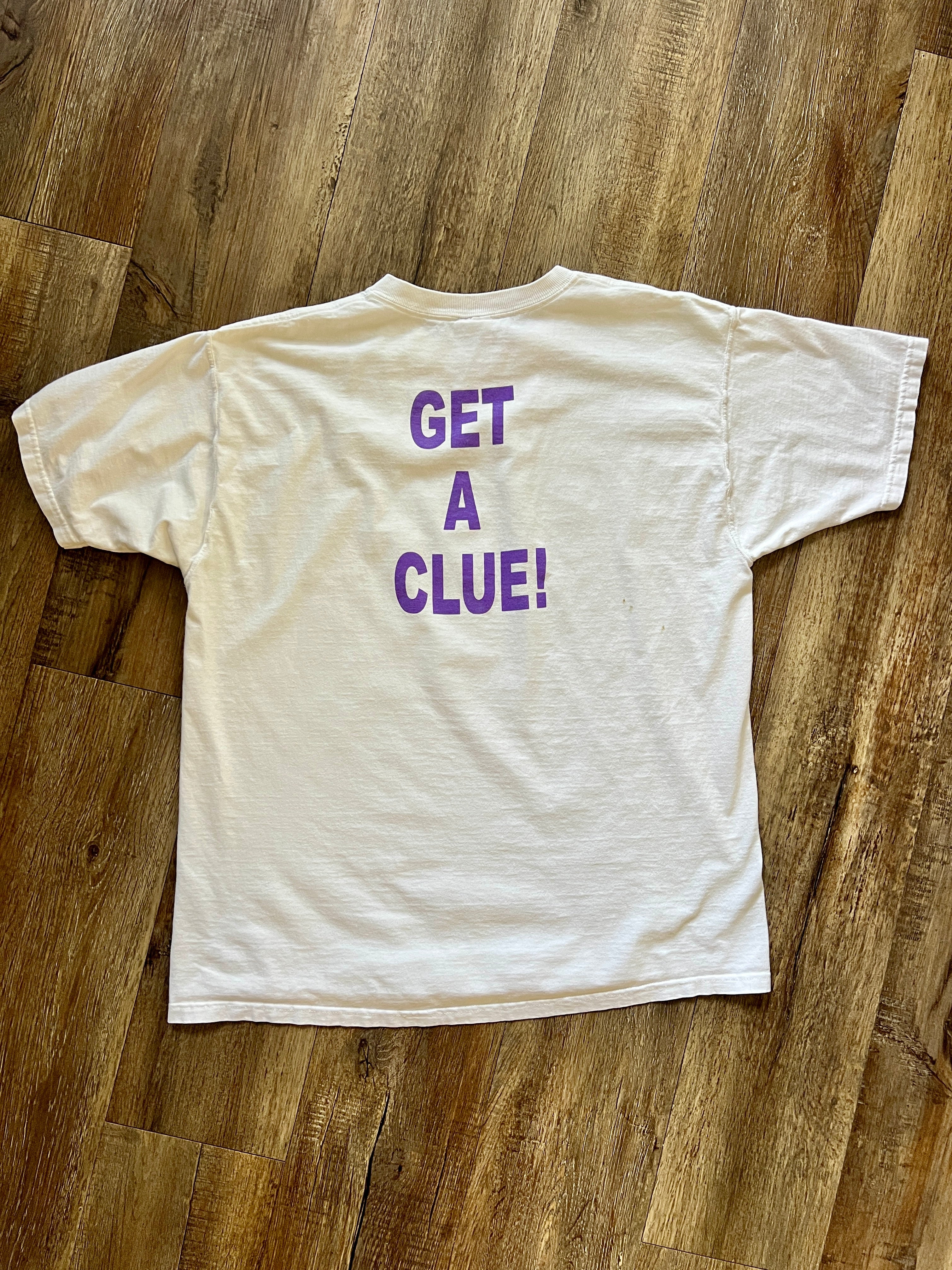 865 -White 2000 Goofy's Mystery Tour Shirt - XL