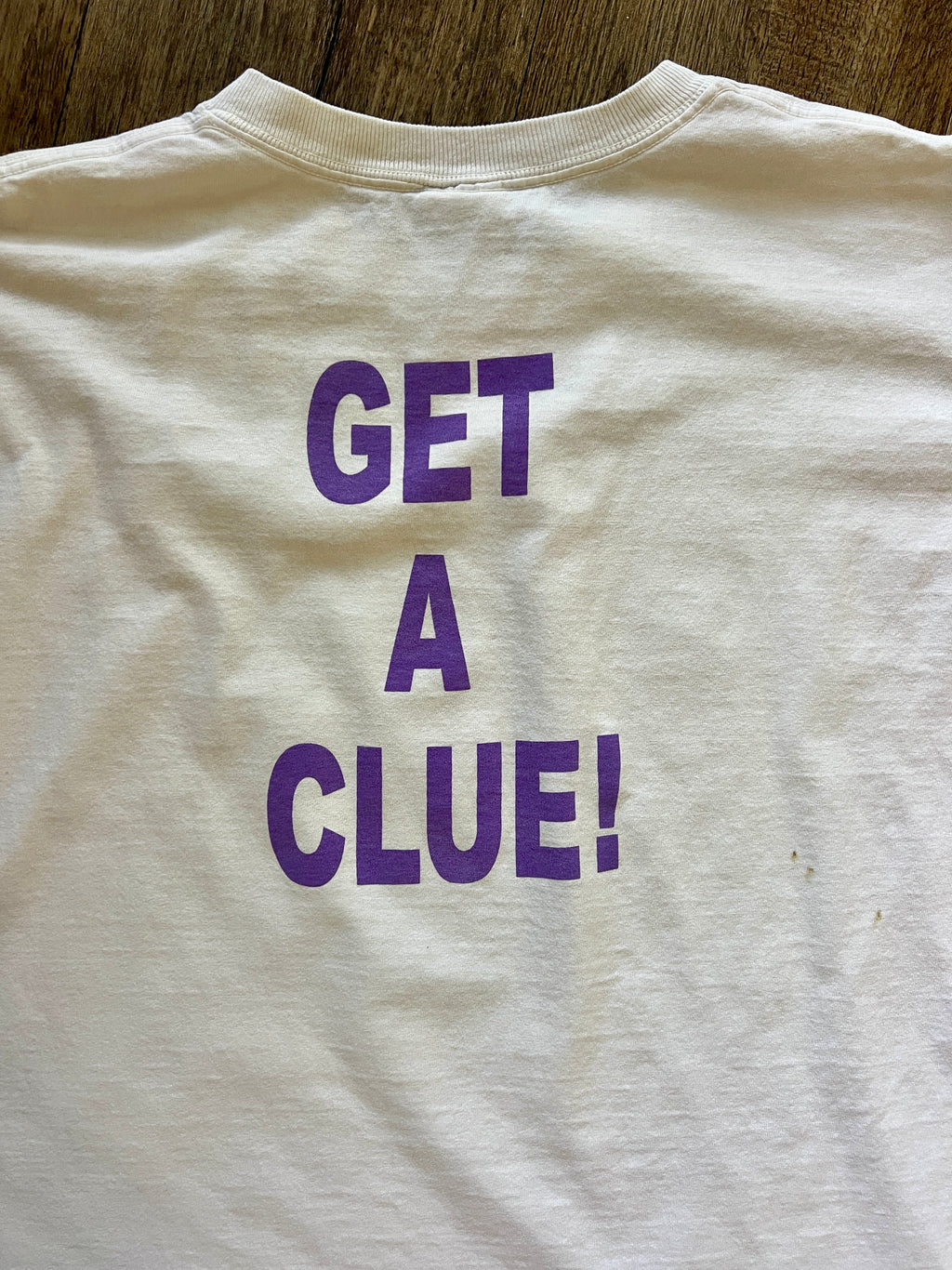 865 -White 2000 Goofy's Mystery Tour Shirt - XL