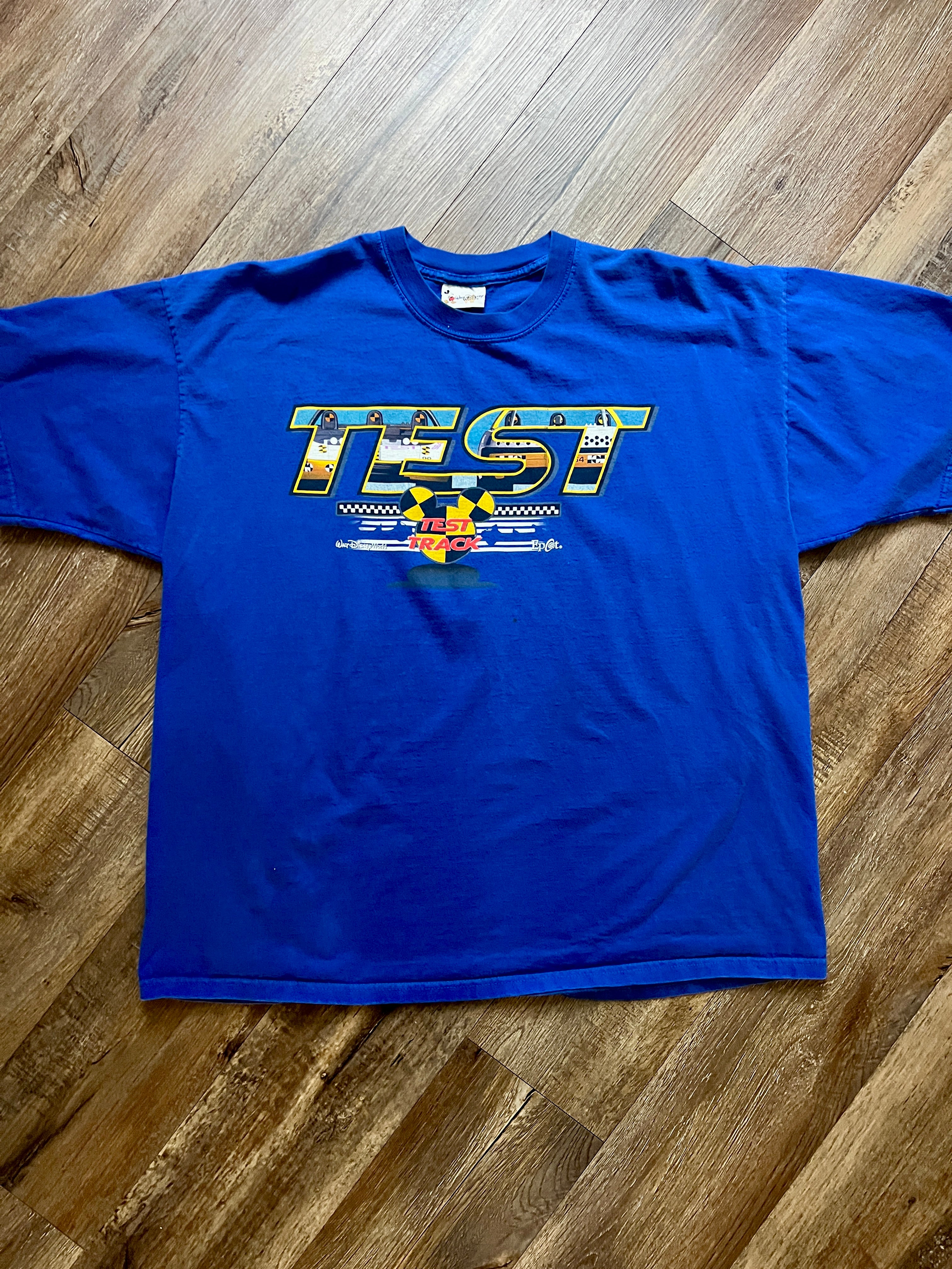 273 -Blue Test Track Ride Vehicle Tee - 2X