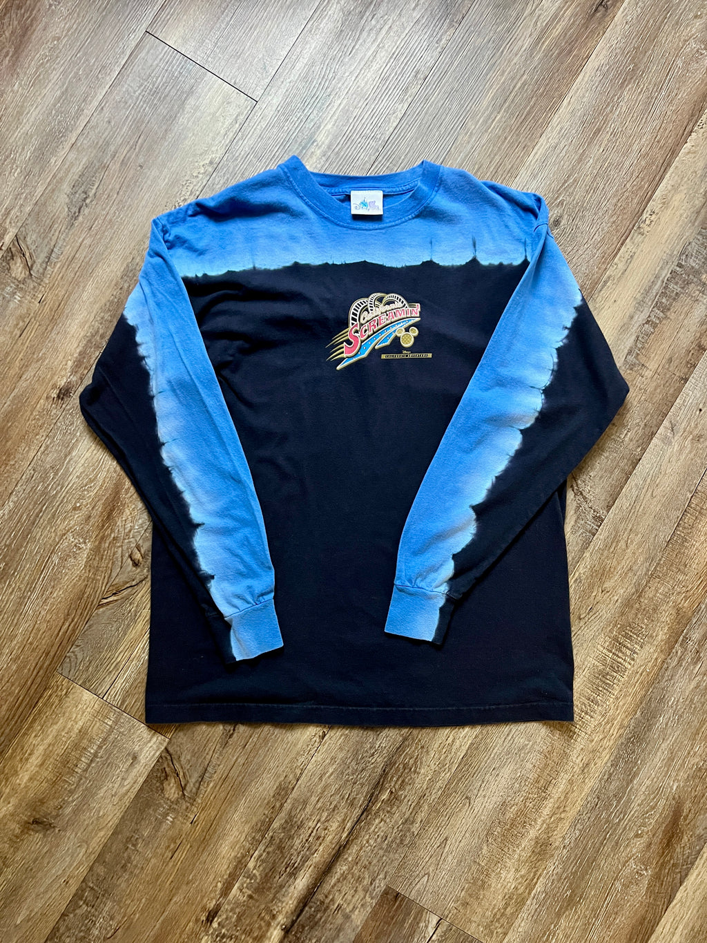 276 -Blue Tie-Dye DCA California Screamin' Longsleeve - L