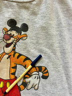 869 -Heather Grey Tigger as Mickey WDW Logo Shirt - M