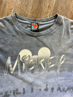 871 -Blue Tie-Dye Mickey Head Shirt - XL