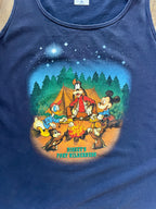 872 - Navy Fort Wilderness Campfire Tank Top - 2X