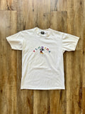 114 -White Embroidered Florida Mickey Tee