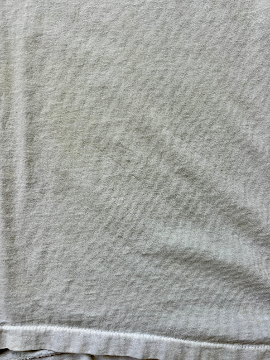 115 -White Embroidered Conductor Mickey Pocket Tee - L