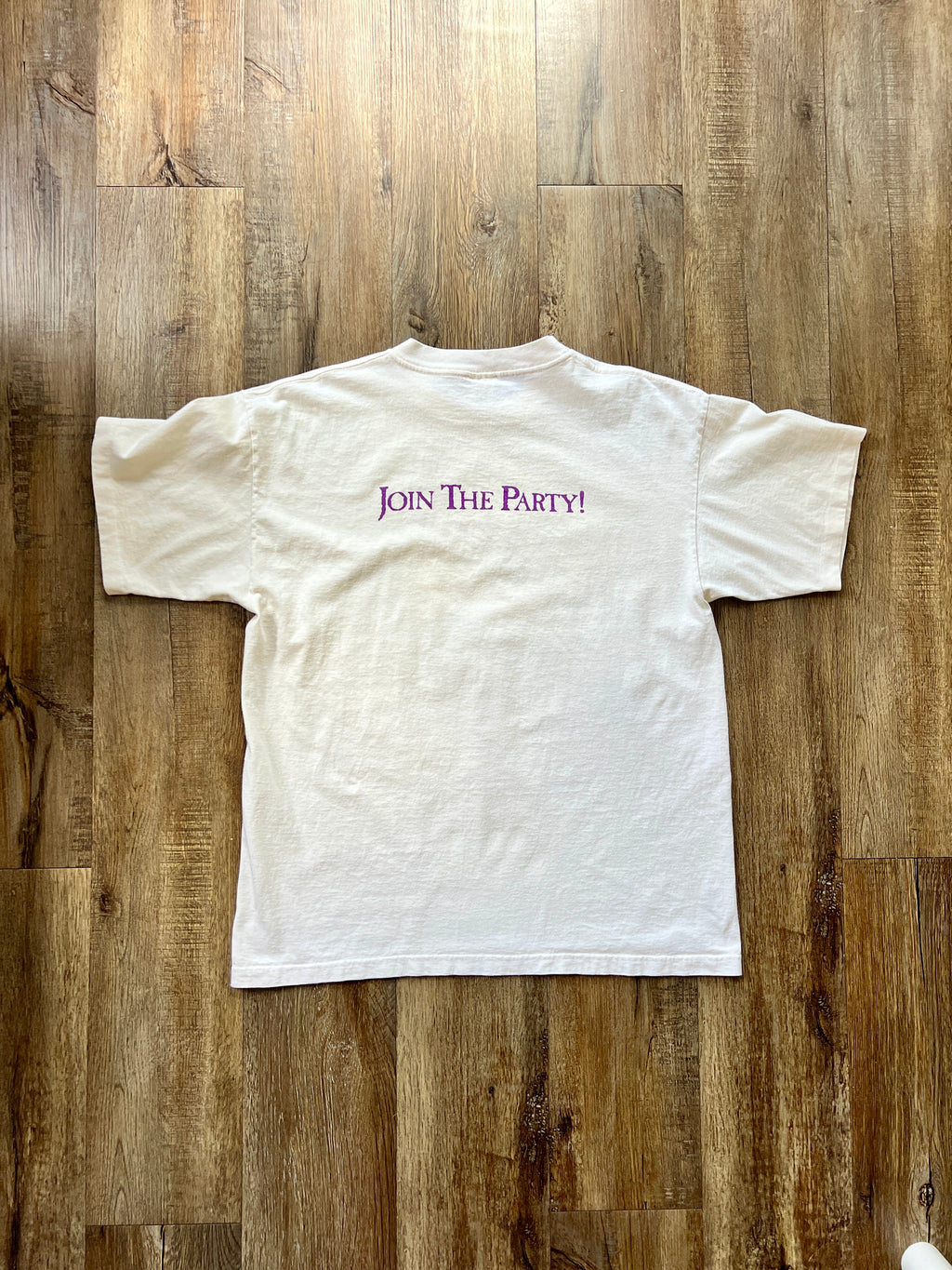 117 -White Hunchback of Notre Dame Tee - XL