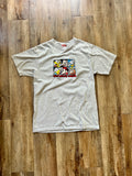 125 -Grey Embroidered Walt Disney World Mickey & Friends Tee - L