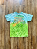 127 -Blue Tie-Dye Mickey & Friends Animal Kingdom Tee - S