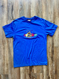 131 -Blue Embroidered Walt Disney World Tee - L