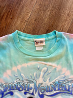 883 -Blue Tie-Dye Splash Mountain Dry is Not An Option Shirt - XL