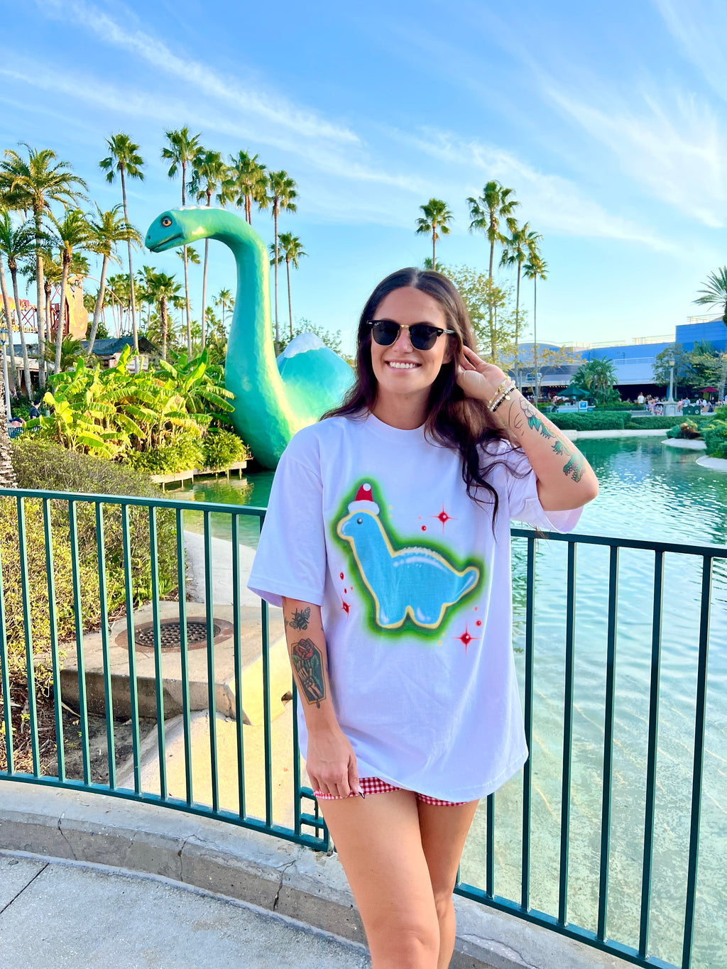 Santa Gertie Cookie Tee