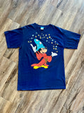 889 -Navy Sorcerer Mickey Stars Shirt - XL