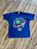890 -Navy WDW EPCOT Center Nations Globe Shirt - M