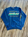 891 -Blue Seven Dwarfs Disney Choir Celebrating 40 Years Candlelight Processional Crewneck - L