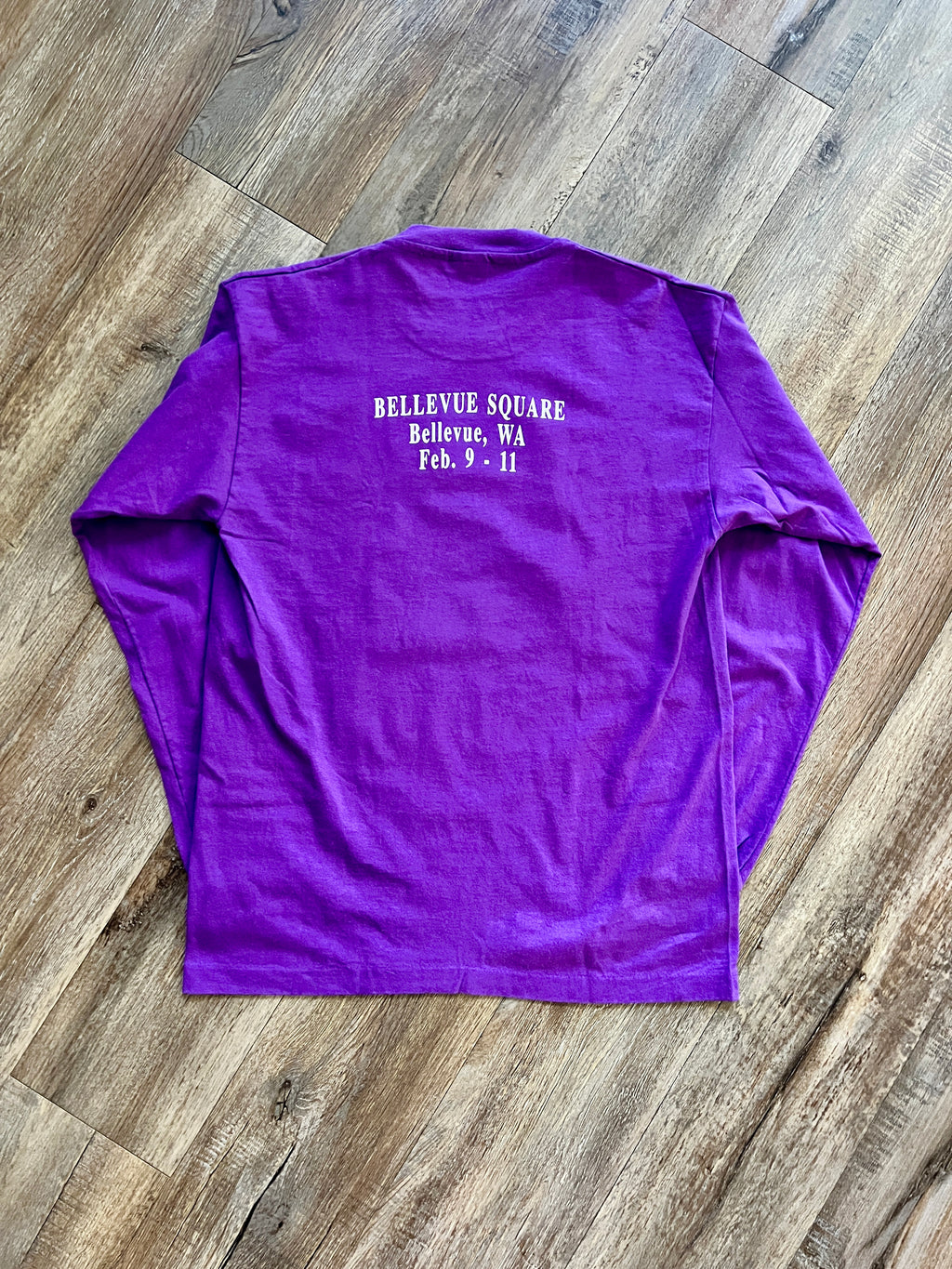 895 -Purple Hunchback of Notre Dame Musical Discovery Adventure Long Sleeve - L
