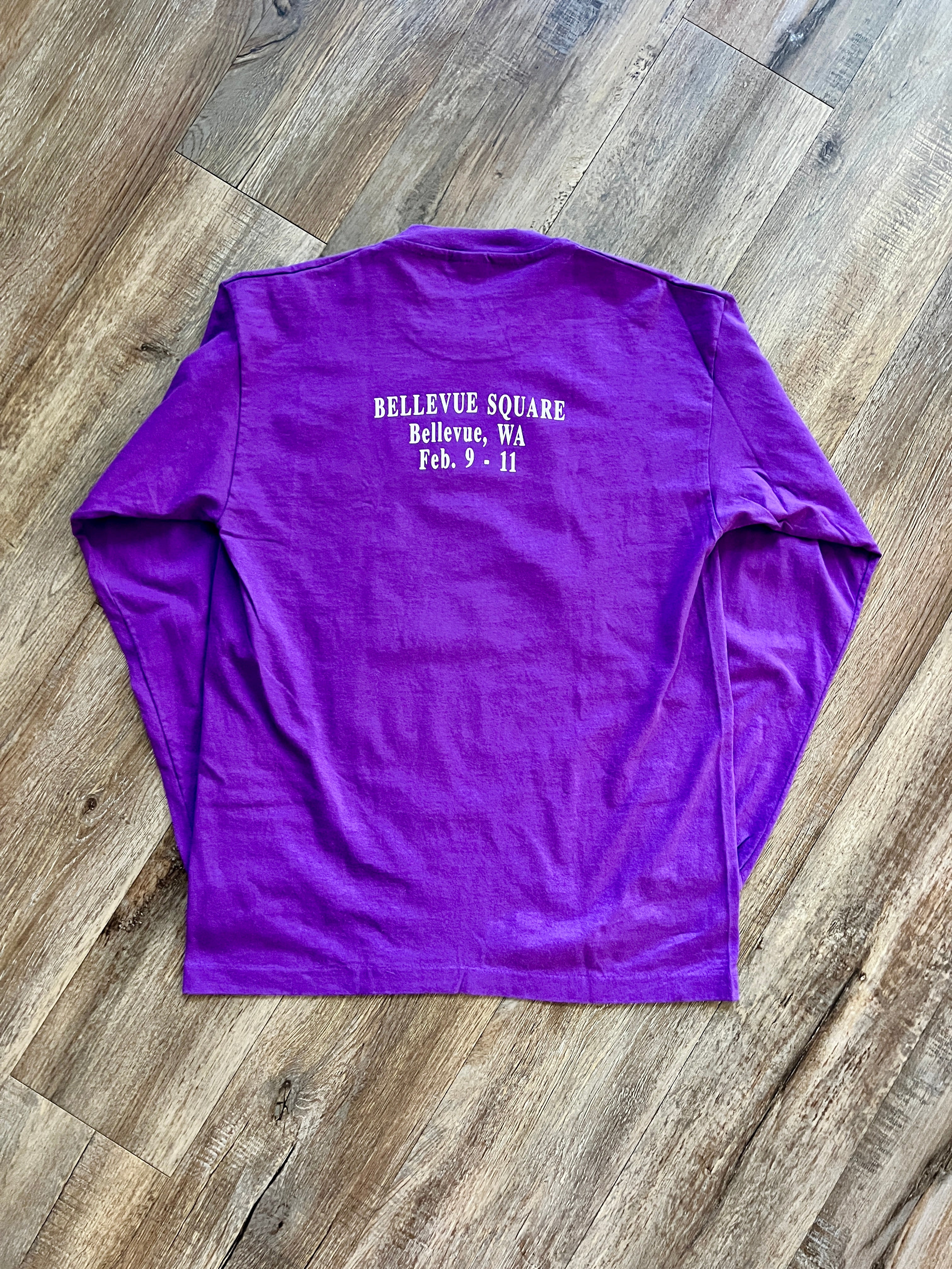 895 -Purple Hunchback of Notre Dame Musical Discovery Adventure Long Sleeve - L