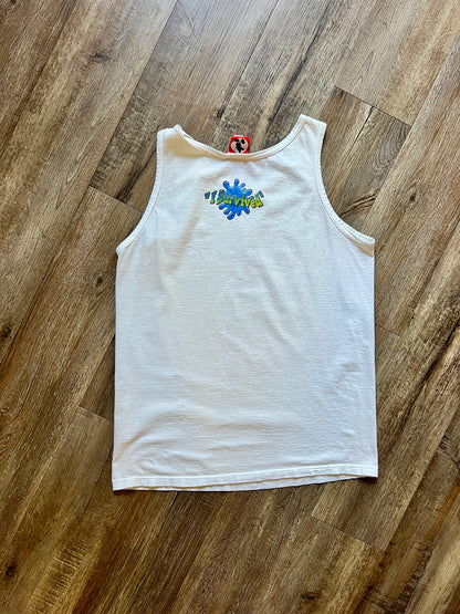 262 - White I Survived Splash Mountain Briar Patch Tank - L