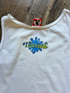 262 - White I Survived Splash Mountain Briar Patch Tank - L