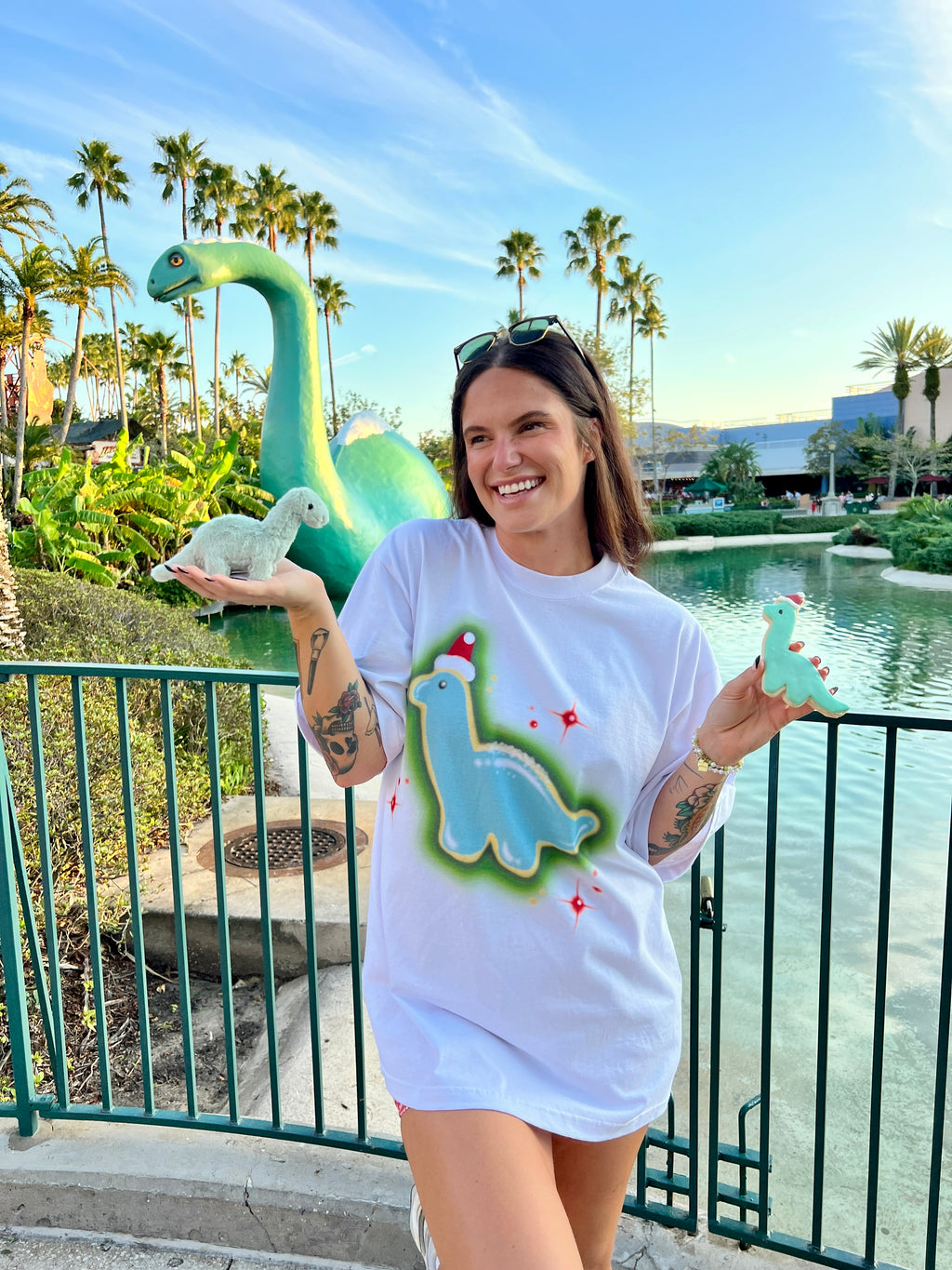 Santa Gertie Cookie Tee