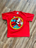 902 -Red 2 1/2 Watt Goofy Lightbulb Shirt - XL