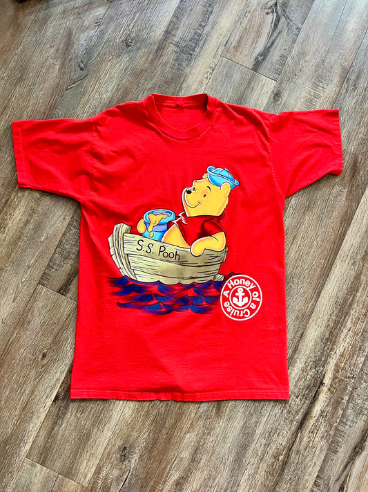 903 -Red S.S. Pooh A Honey of a Cruise Shirt - NT/XL