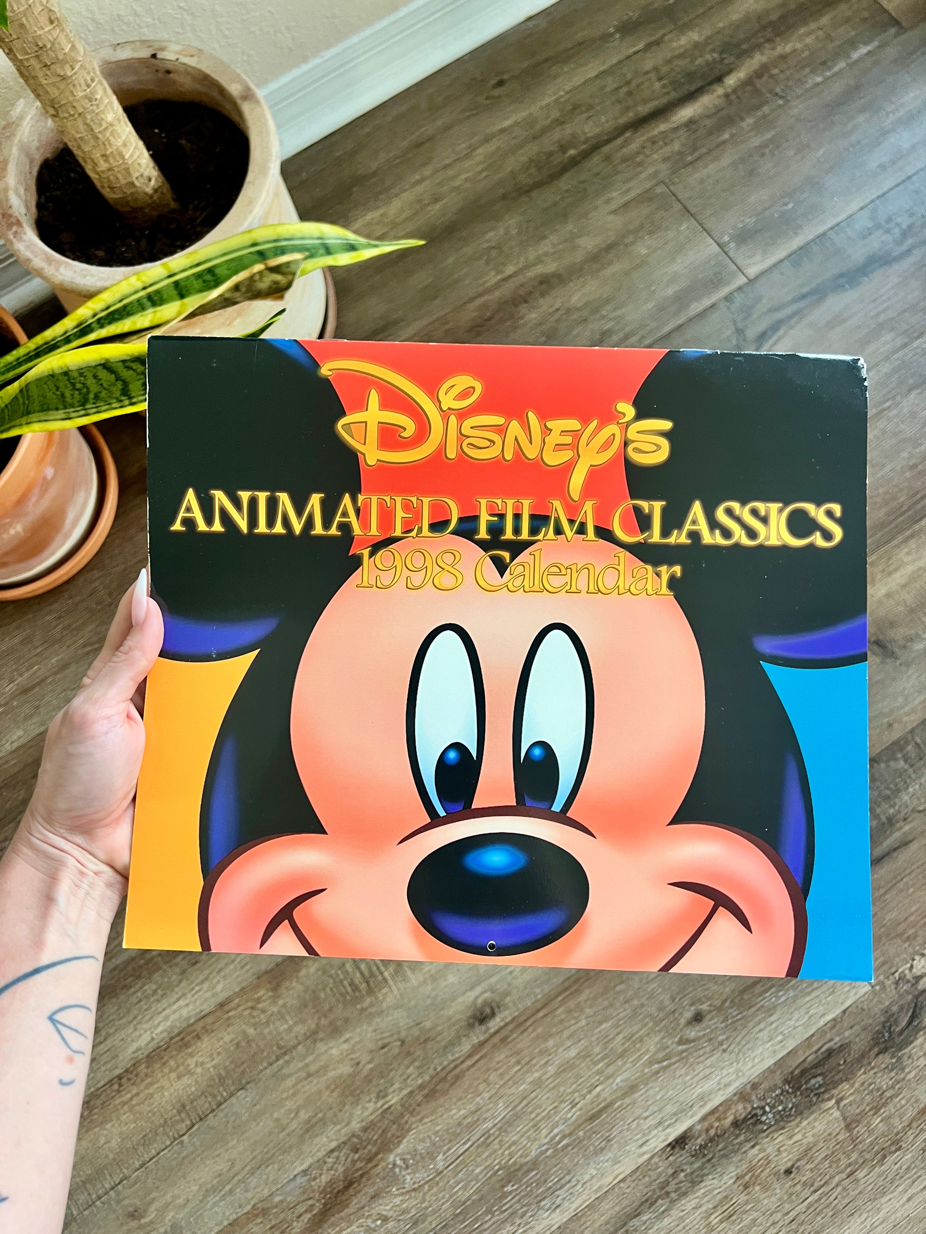1998 Animated Films Classic Calendar