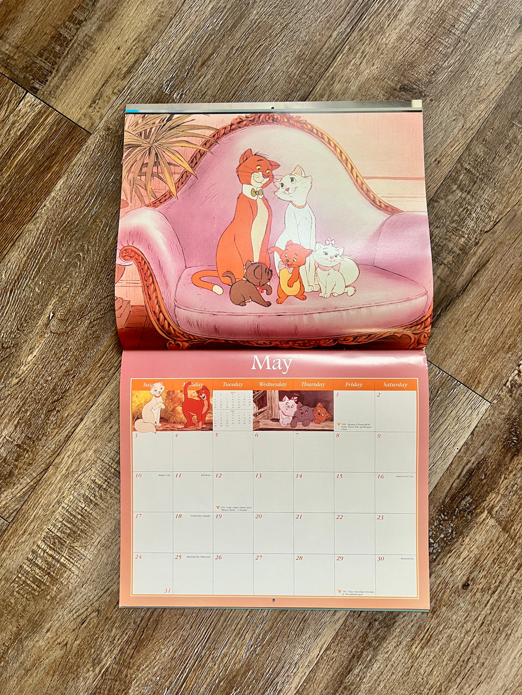 1998 Animated Films Classic Calendar