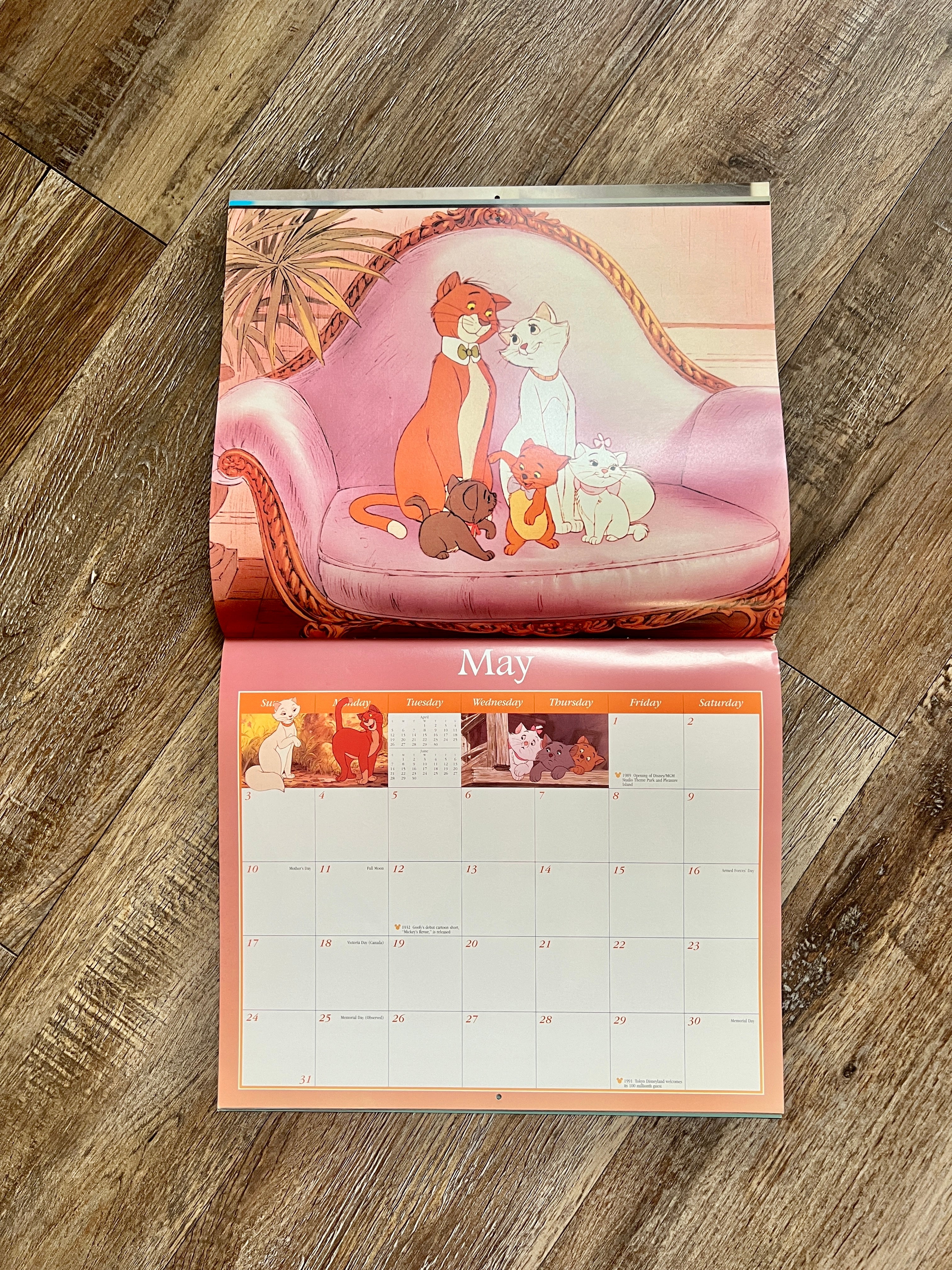 1998 Animated Films Classic Calendar