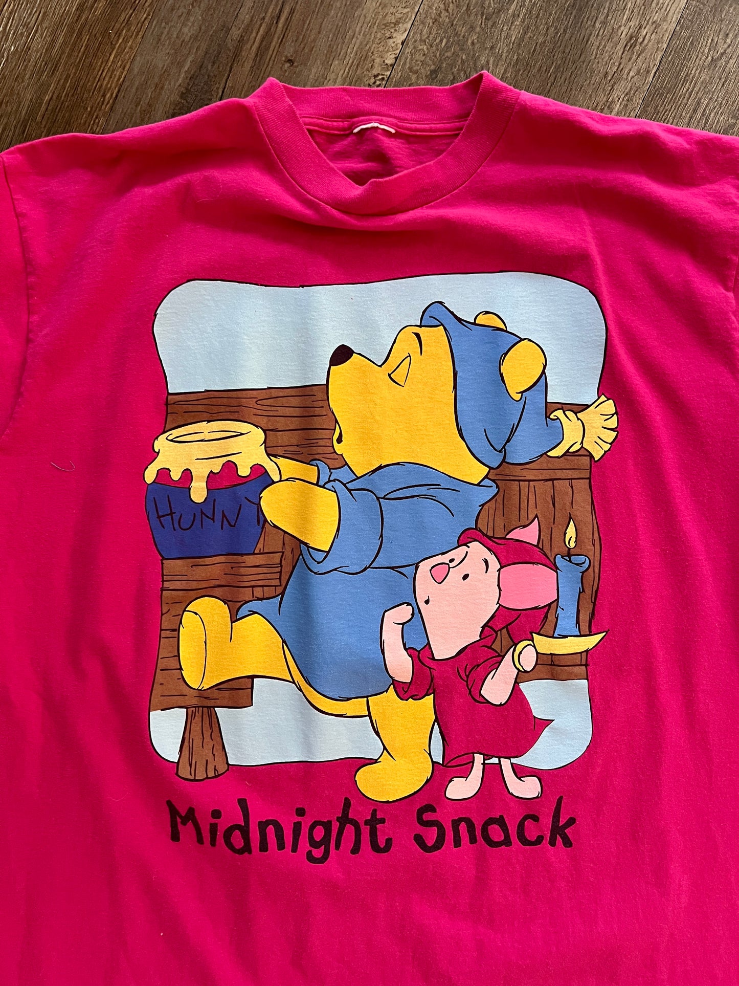 913 -Pink WTP & Piglet Midnight Snack Sleep Shirt - OSFA