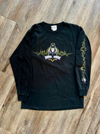 924 -Black Maleficent Disney Villains Long Sleeve -M