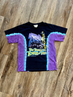 925 - KIDS Black & Purple Tie-Dye I Survived Tower of Terror Shirt - YM