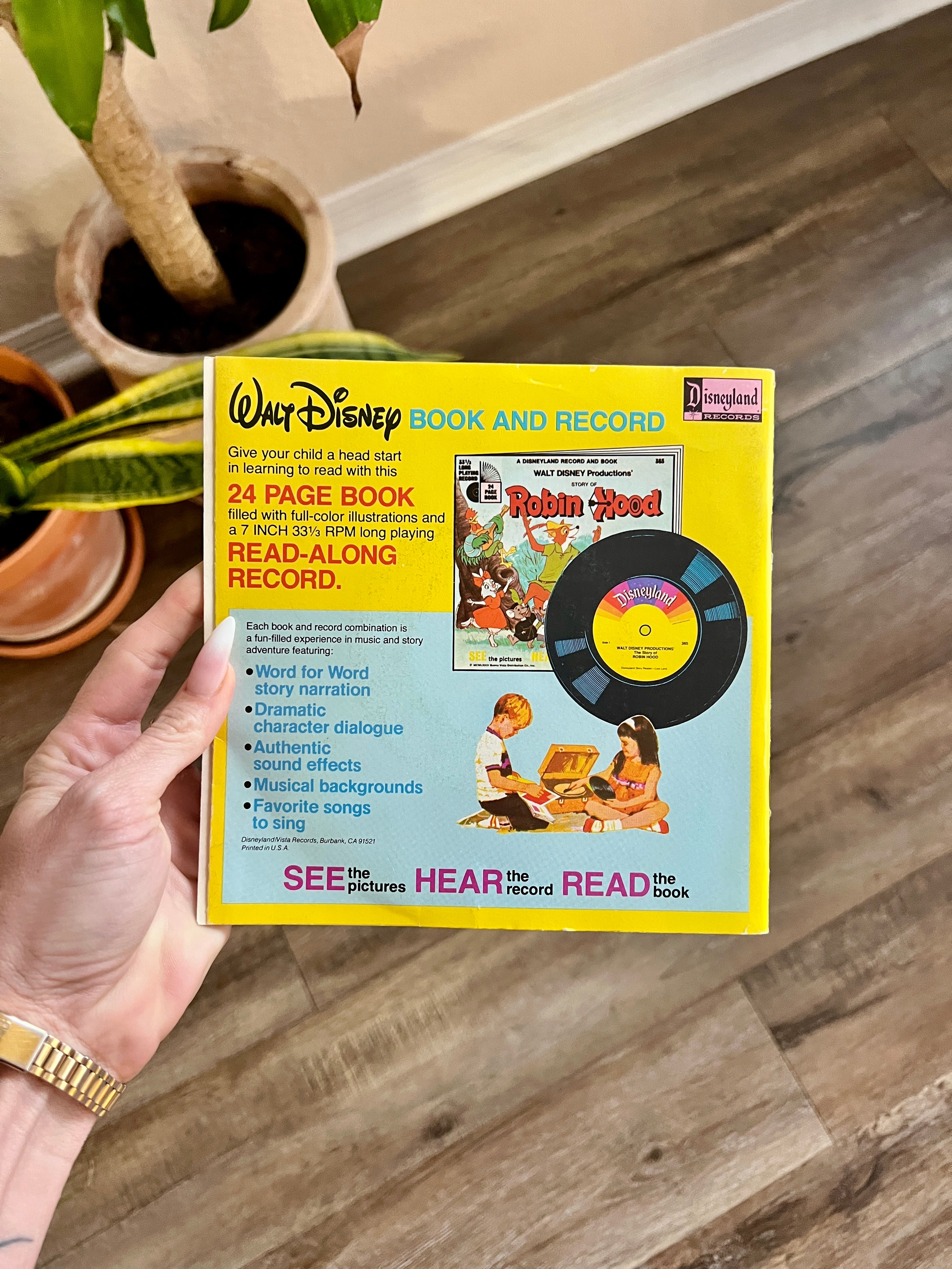 The Fox & The Hound Read Along Book & Record