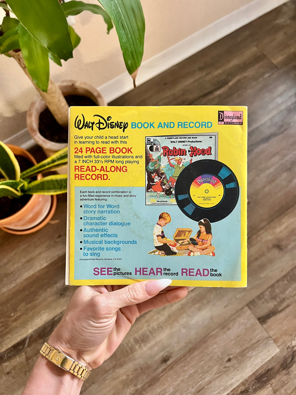 Peter Pan Read Along Book & Record