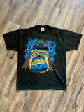 927 -Black I Survived Tower of Terror Dropping Elevator Shirt - XL