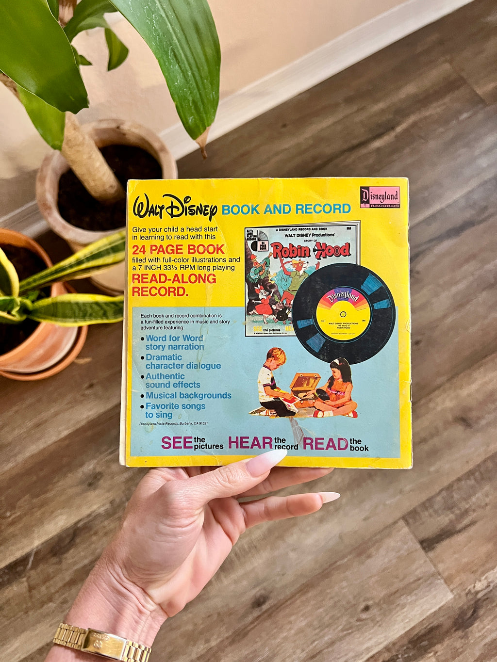 Mary Poppins Read Along Book & Record