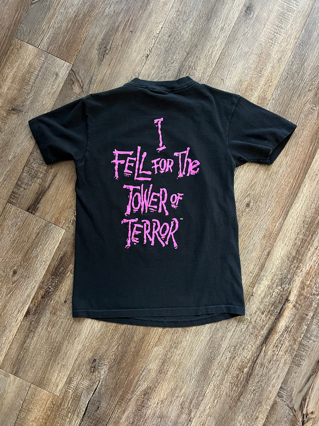 928 -Black The Twilight Zone I Fell For The Tower of Terror Shirt - M