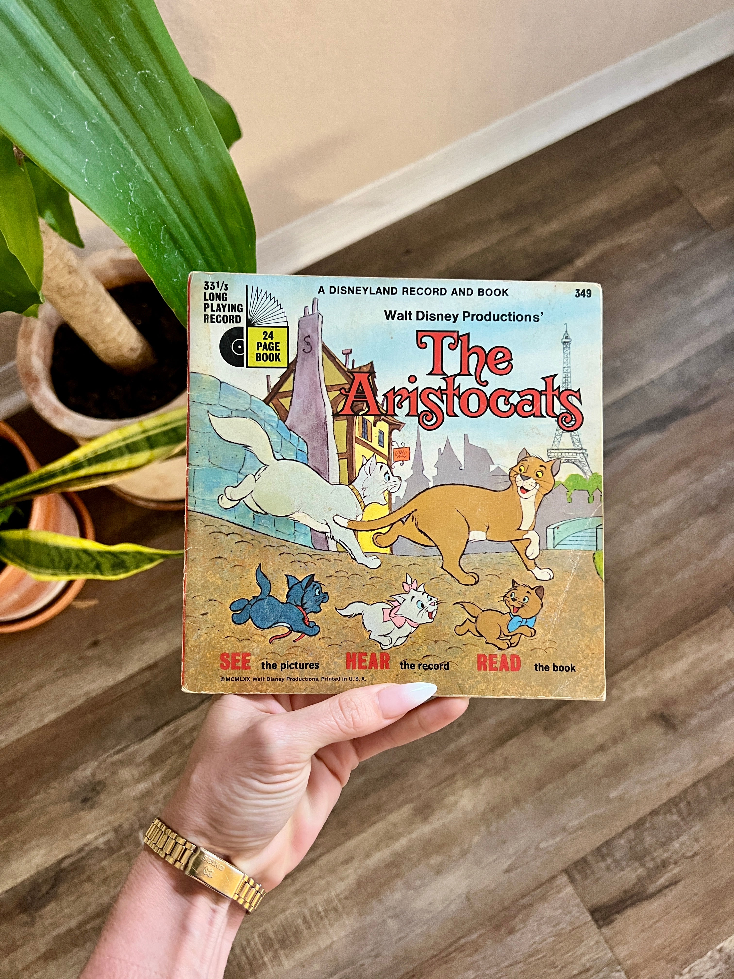 The Aristocats Read Along Book & Record