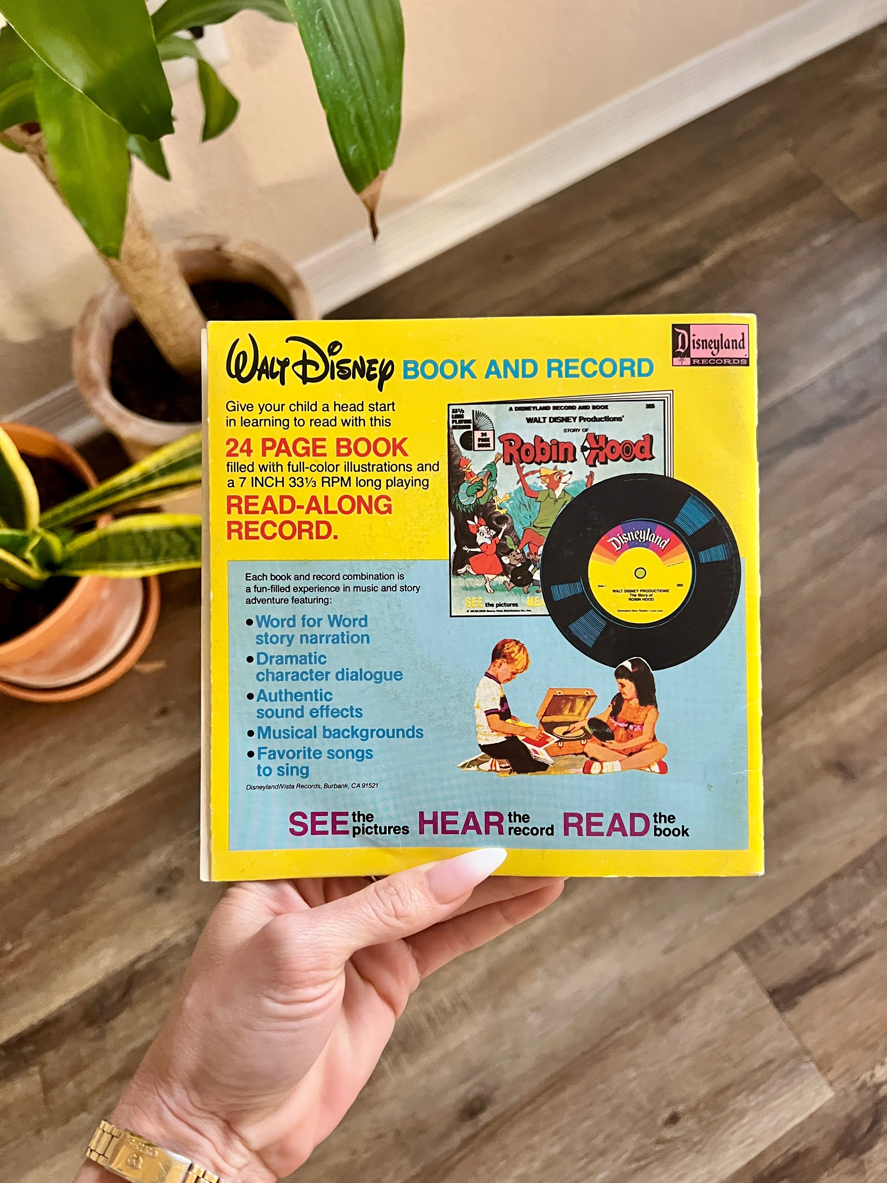 Pinocchio Read Along Book & Record